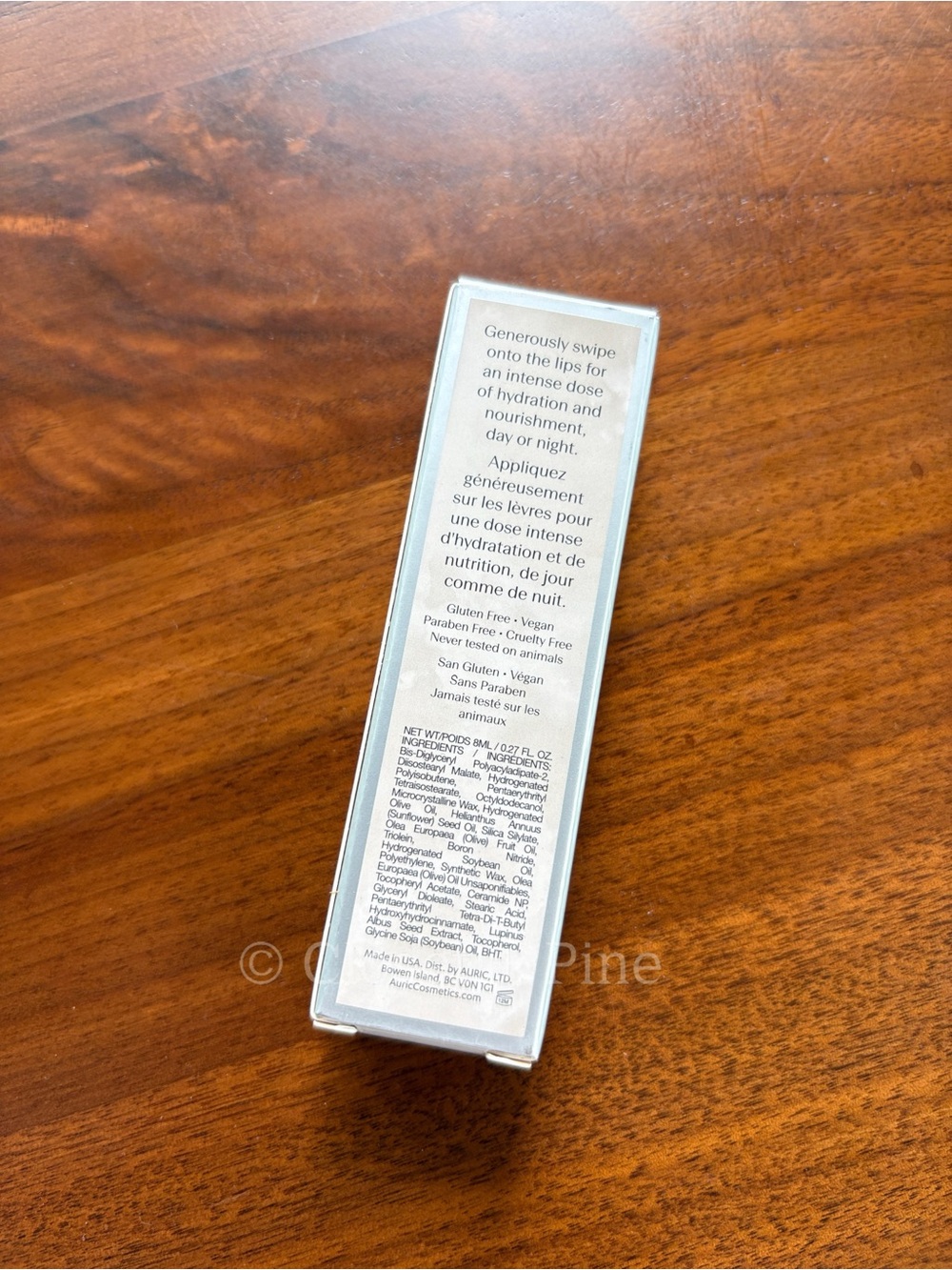 Auric Cosmetics Plush Ritual Recovery Ceramide Lip Treatment Clear NWT - Picture 9 of 11